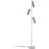 TRIO Design-Stehleuchte Soka mokkabraun