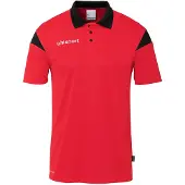 Uhlsport Squad 27 Poloshirt Herren - Rot / Schwarz