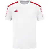 Jako Power Trikot Kurzarm Kinder - Weiß / Rot