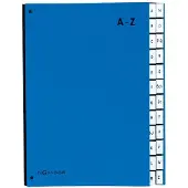 Pagna Pultordner Color A - Z, auch für Überformate, Polypropylen, blau