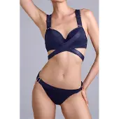 Marlies Dekkers Cache Coeur Blue Größe: L | Bikinis Outlet | Damen | Blau