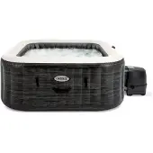 Intex 28452NP - Whirlpool - PureSPA Greystone Deluxe (196x196cm) für 6 Personen App Steuerung