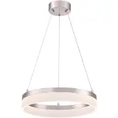 WESTINGHOUSE Dimmbare LED Pendelleuchte Lucy Nickel / Acrylglas