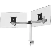 Durable Monitorarm , für 2 Displays 21-27", VESA, dreh-& neigbar, höhenverstellbar, mit Tischklemme