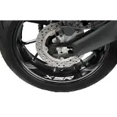 Puig 9985P Rim Strips Specials passend fuer YAMAHA XSR900 Silber