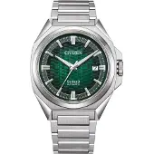 Citizen NB6050-51W Herrenarmbanduhr Automatik Series 8 Grün