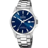 Festina F20024/3 Uhr Herrenuhr Edelstahl Datum silber