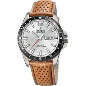Festina Armbanduhr Calendario Titanium Silver