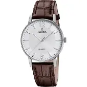 Festina Armbanduhr Correa Clasico White - Brown
