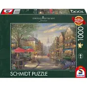 Schmidt Spiele Thomas Kinkade Studios: Café in München, 1000 Stück(e), Stadt, 12 Jahr(e)