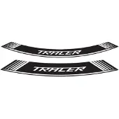 Puig 9293B Rim Strips Specials passend fuer YAMAHA MT-09 TRACER Weiss