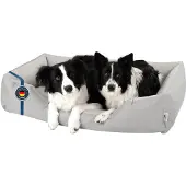BedDog Hundebett ZARA,(XXXL) ca. 145x105x28cm,LIGHT-GREY (hellgrau)