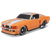Maisto Tech 81520 - Ferngesteuertes Auto - Ford Mustang GT '67 (orange, Maßstab 1:24)