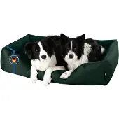 BedDog Hundebett ZARA,(XXXL) ca. 145x105x28cm,BOTTLE-GREEN (dunkelgrün)