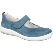Legero TANARO 5.0 Damenschuhe - Ballerina - Mary Jane blau Freizeit NEU