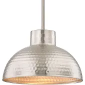 WESTINGHOUSE Pendelleuchte Mini Nickel gebürstet für 1 Lichtquelle