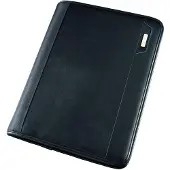 Alassio Orgamappe TRENTO, DIN A4, Nylon, mit DIN A4 Schreibblock, schwarz