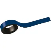 MAUL HEBEL Magnetstreifen (B)20 mm x (L)1.000 mm, blau beschriftbar, individuell zuschneidbar, Stärke: 1