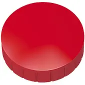 MAUL Solidmagnete, ø 38 x 15,5 mm, 10 Stück, rot