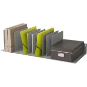 PaperFlow Belegfach, flexible Einteilung, grau