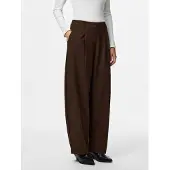 Pieces Anzughose "PCBOSELLA MW BARREL PANTS NOOS BC" Materialmix, barrel fit