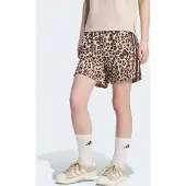 Adidas Sportshorts Seasonal Essentials Animal Print KH1551 Beige Regular Fit