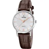 Festina Damenuhr Klassik Armbanduhr Leder braun UF20691/2