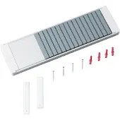 Ultradex T-Kartenmodul Aluminium silber 35 Planungsfelder