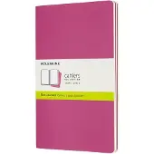 Moleskine Cahier Large Notebook Pink Plain