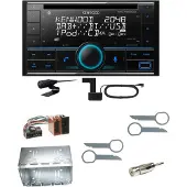 Kenwood DPX-7300DAB Bluetooth Digitalradio USB CD Einbauset für Mercedes ML W163
