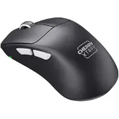 Cherry M64 Pro Wireless, rechts, RF Wireless, 26000 DPI, Schwarz, Silber