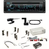 Kenwood KDC-BT950DAB Bluetooth Digitalradio Einbauset für Audi A3 8L
