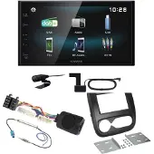 Kenwood DMX-125DAB USB MP3 Bluetooth Digitalradio Einbauset für Fiat Talento