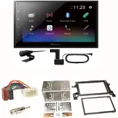 Pioneer DMH-A340DAB Digitalradio Bluetooth Einbauset für Suzuki Grand Vitara JT