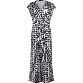 Betty Barclay Overall 8813 Dark Blue/Cream Größe 44
