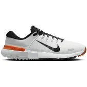 Nike Free Golf Next Nature White Safety Orange Black - EU 42