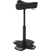 Topstar Stehhilfe Sitness Falcon, beweglich zu allen Seiten, sitzhöhenverstellbar, schwarz