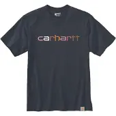 Carhartt HEAVYWEIGHT S/S GRAPHIC T-SHIRT 105797, Farbe:navy, Größe:S