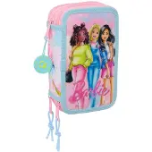 Barbie - Painterly - Mäppchen Federmappe, 37 Teile, 3-fach gefüllt