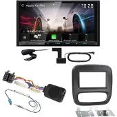 Kenwood DMX8021DABS Android Auto CarPlay Bluetooth Einbauset für Nissan NV300