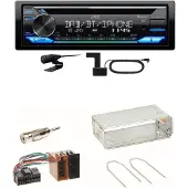 JVC KD-DB922BT Bluetooth Digitalradio Einbauset für Renault Clio 1 2 Twingo