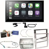 Pioneer SPH-DA250DAB Bluetooth Einbauset für Opel Vectra C Meriva Vivaro Combo