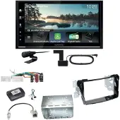 Kenwood DMX7722DABS Android Auto CarPlay Bluetooth Einbauset für Hyundai i40 VF