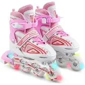 Apollo Super Blades X Pro Inlineskates - White/Pink - L - 39-42