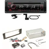 Kenwood KDC-BT450DAB Bluetooth Digitalradio CD Einbauset für Audi A3 8P 8PA