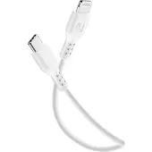 Cellularline Power Cable 60cm - USB-C to Lightning, 0,6 m, Lightning, USB C, Weiß, 32 g, 600 mm
