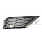 PRASCO Lüftungsgitter Grill Stoßfänger für VW TIGUAN (AD1) mit Loch/Löchern für Einparkhilfe