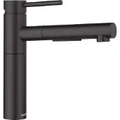 BLANCO Küchenarmatur mit Handbrause ALTA-S II schwarz matt 527545