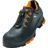 Uvex 65022, Unisex, Erwachsener, Sicherheitsschuhe, Orange, Schwarz, ESD, S3, SRC, Speed-Schnürsenkel