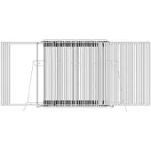 Tarifold Sichttafelsystem 435402 DIN A5 weiss mit 40 St. Sichttafeln